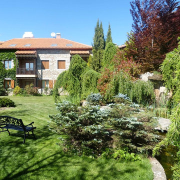 El jardín de Teresa Dorn en Hoyos del espino