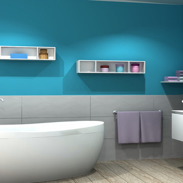 Salle de bain Beauty Island