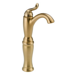 Delta Linden&trade; Single Handle Vessel Lavatory - Bathroom Sink Faucets