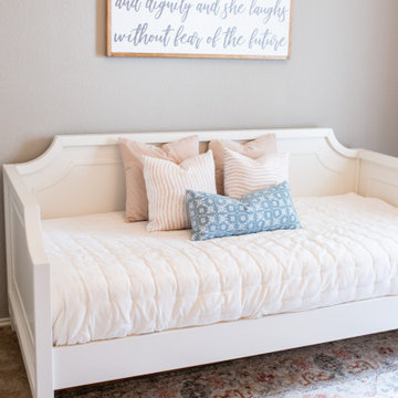 Flower Mound Elegant Girl's Bedroom