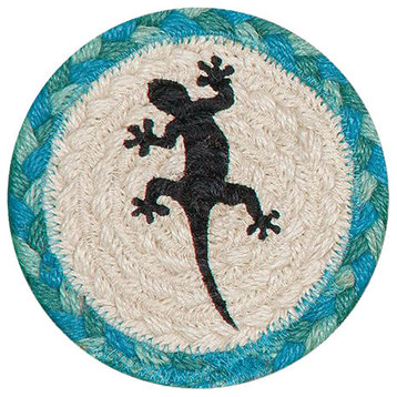 Gecko Printed Coaster, 5"x5"