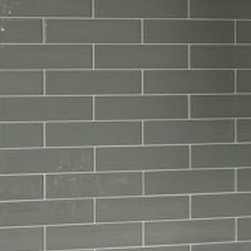 3x12" Element Glass Smoke - Wall And Floor Tile