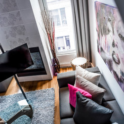 MOFO Pole | Modern T.V Stand System - Entertainment Centers And Tv Stands