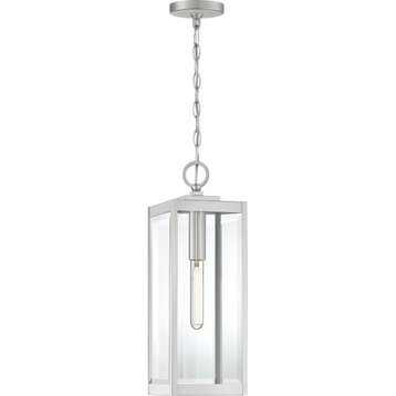 Quoizel WVR1907 Westover 1 Light Outdoor Lantern, Stainless Steel