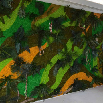 Vertical Urban Jungle Wall | Office Interiors