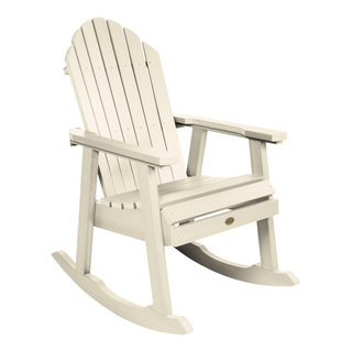 Hamilton Rocking Chair, Weathered Acorn - Transitional - Outdoor ...