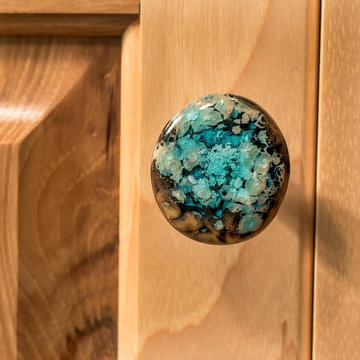 Handcrafted Glass Knobs