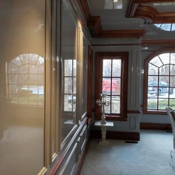 High Gloss Cherry Hills Dining Room