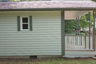 Exterior Shed Painting in Hendersonville, NC