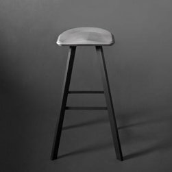 Bentu 'A' Concrete Bar Stool - Bar Stools And Counter Stools