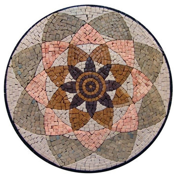 Mosaic Designs, Corpse Flower, 12"x12"