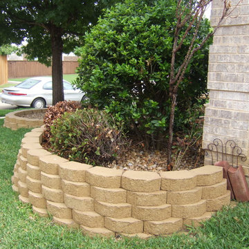 Flower Bed Edging and Sod Installation