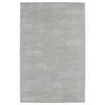 Kaleen - Kaleen Luminary Lum01 Rug, Gray, 8'x10' - Luminary Lum01 Rug In Gray by Kaleen Light up your room with the Luminary Collection! A solid choice to keep your room feeling clean and simple, with a beautiful pop of color and a little added sparkle. This rug combines subtle touches of viscose, blended with wool for that little extra feeling of being fabulous. Each rug is Handmade in India