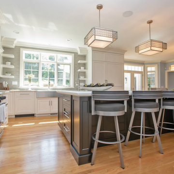 Bright Modern Kitchen in Hingham