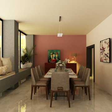 Contemporary Modern Dining Room