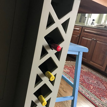Renovated Rambler Kitchen Wine Storage