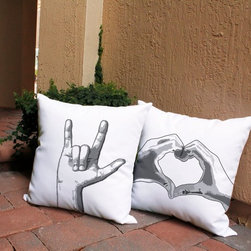 Love and Relationship Throw Pillows - Decorative Pillows