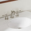 The Bloomdale Bathroom Vanity, Brown, 30", Single Sink, Freestanding