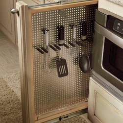Base Cabinet Peg Pullout - Kitchen Drawer Organizers