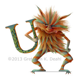 ART: Guardian Monster POSTER: Ulf Shinglefit is his name. - Wall Letters