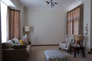 Modern living room in Adelaide.