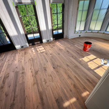 Hand Scraped Hardwood Flooring in Highland Park