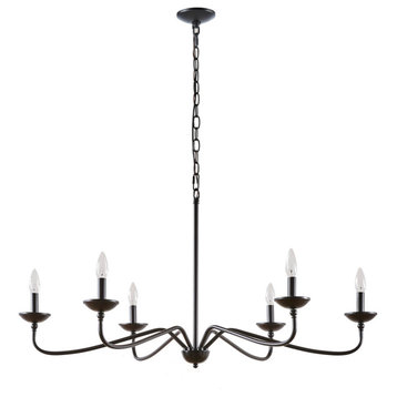 Hampton Hill Brighton 6-Light Farmhouse Chandelier