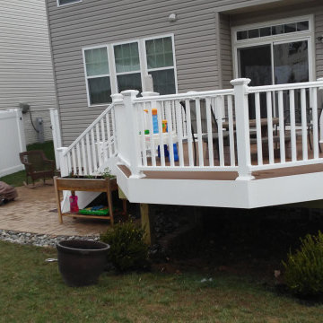 Stone Paver and Deck