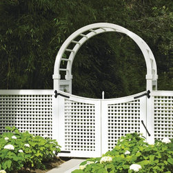 6' Spindle Top Arbor - Pergolas