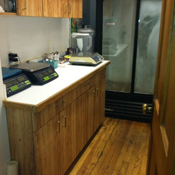 Utility room after decluttering and organizing