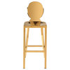Maddox Stool, Gold Stainless Steel