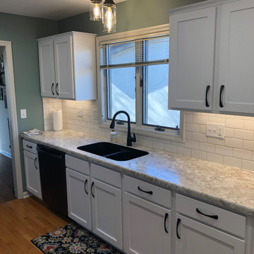 Modern Kitchen Remodel Done in a Classic White