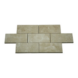 Elegant Durango 3" x 6" Travertine Tile - Products