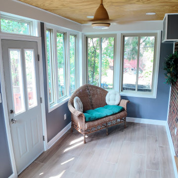 Contemporary Four Seasons Sunroom Renovation – Washington, DC