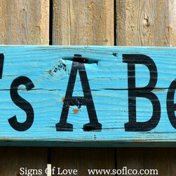 Handcrafted Beach House Decor Signs - Products