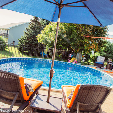 Hammond, WI Semi-In Ground Pool