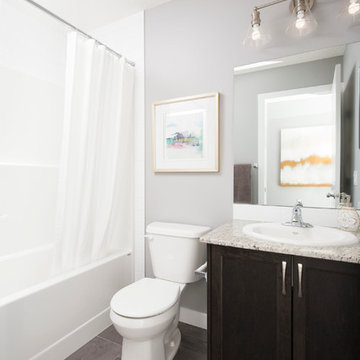 Allee Duplex Showhome in Cornerstone in Northeast, Calgary