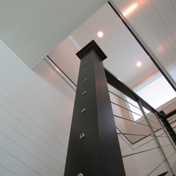 Cable Rail & Box Newel Post Theme in Vero Beach FL