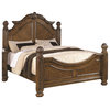 Coaster Bartole Traditional Bed in Light Oak-Queen