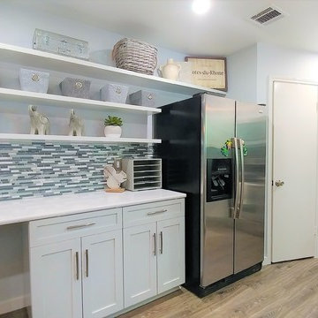 Round Rock Kitchen & Living Room Make Over