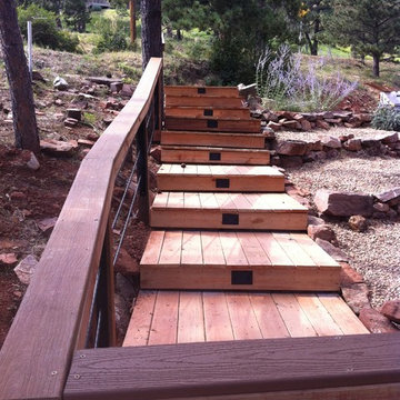 Entry Stairway on a Slope