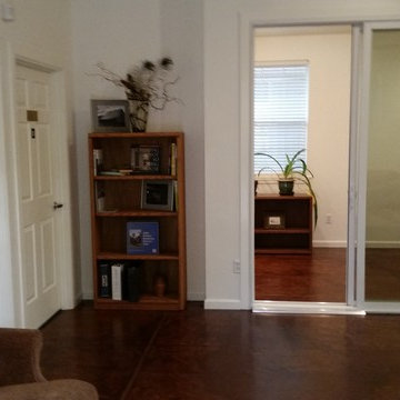 small professional office built to fit in an established residential neighborhoo