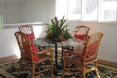 Island style dining room photo in San Francisco