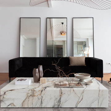 Calacatta Luxe: iSlab  8'x4' Porcelain Slabs projects