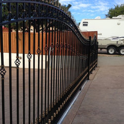 Driveway Gate Design Ideas - Home Fencing And Gates