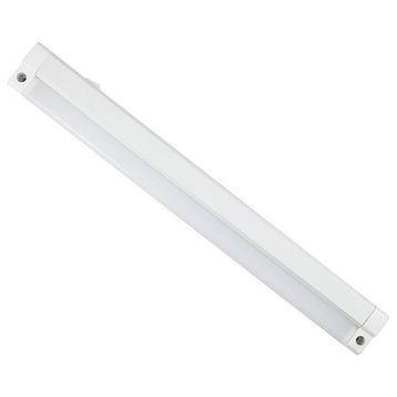 AmerTac ZIO-L15W-N1 Plug-In LED Under Cabinet Linkable Bar Light, 5.5W