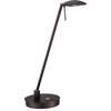 George's Reading Room 1 Light Table Lamp, Copper Bronze Patina
