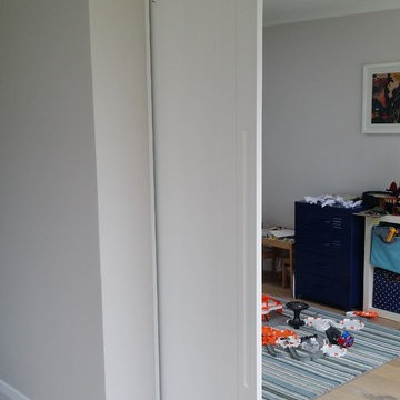 Barn Style Sliding Room Divider
