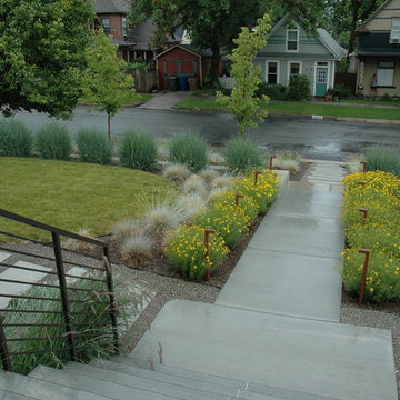Pueblo Modern Style Avenues Water Wise Landscape