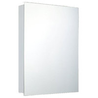Residential Series Medicine Cabinet, 16"x22", Polished Edge, Surface Mounted